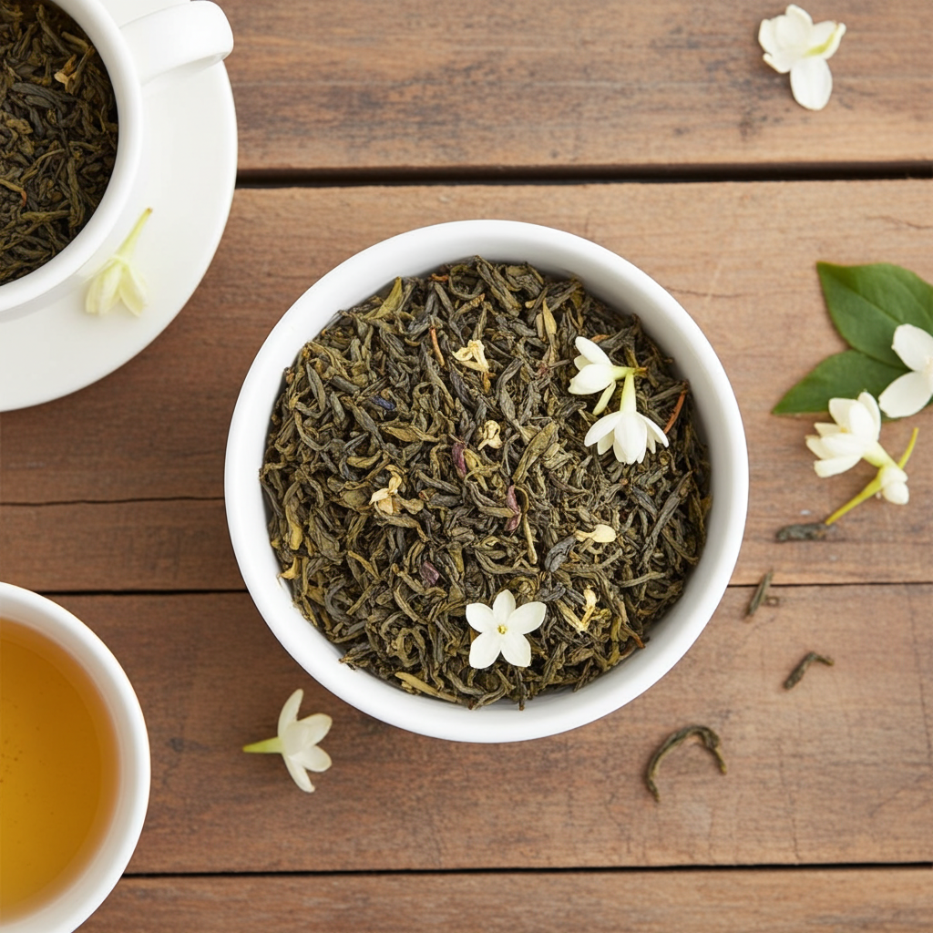 Silent Sentinel: Jasmine Green Tea